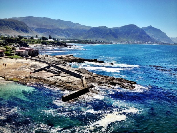Old Harbour in Hermanus, South Africa