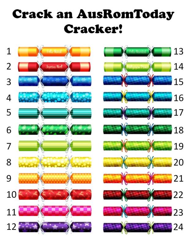 Crack an AusRomToday Cracker!