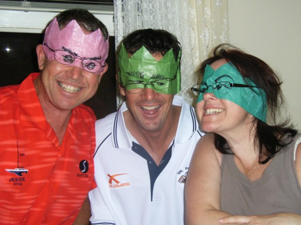 Lexxie with her two brothers a couple of Chrismases ago.