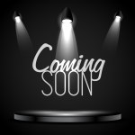 Coming soon, sale poster, vector ilustration