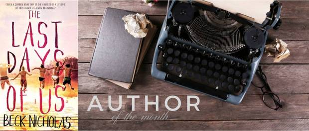 AusRom-Author of the Month-Beck Nicholas